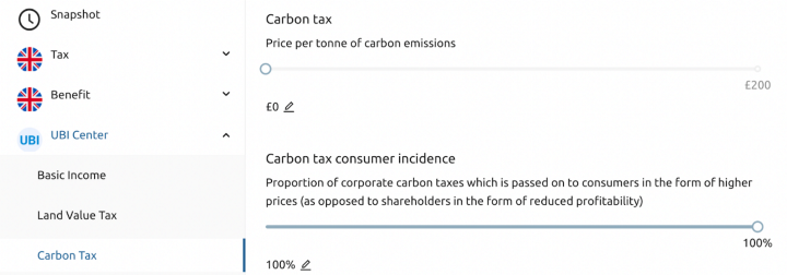 How PolicyEngine estimates the effects of UK carbon taxes